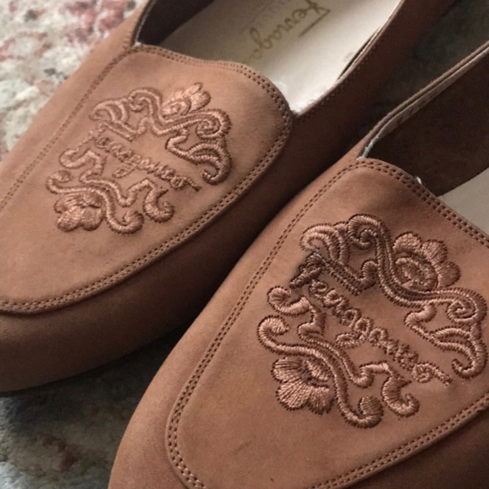 Ferragamo smoking slippers